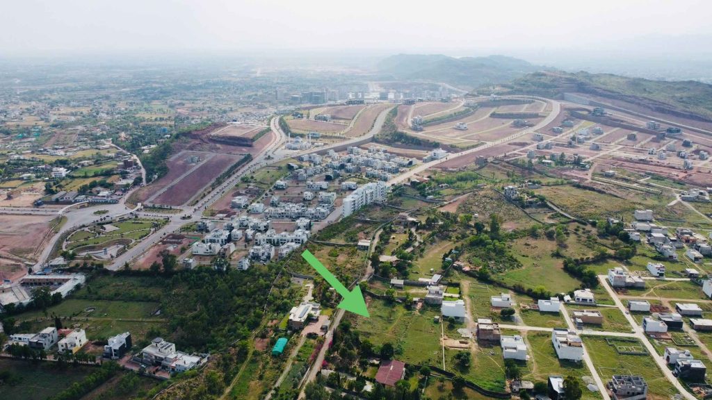 10 Kanal Plot For Sale Near Park View City, Islamabad